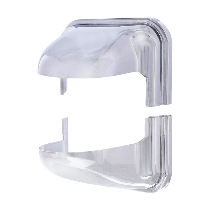 Chrome Mirror Post Cover For 2008-2017 Freightliner Cascadia, 42373