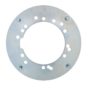 Trailer Hubcap Mounting Bracket - Universal Notch, 10114