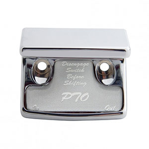 "PTO" Switch Guard With Silver Sticker, 21075