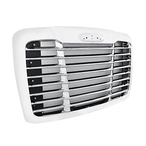 Winter Guard Edition Chrome Grille With Bug Screen For 2008-2017 Freightliner Cascadia, 21150
