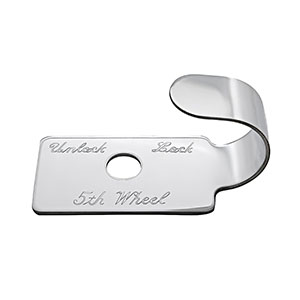 Stainless Switch Guard For Peterbilt 379 - Fifth Wheel, 23002