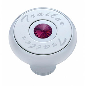 "Trailer" Deluxe Air Valve Knob - Purple Crystal, 23520