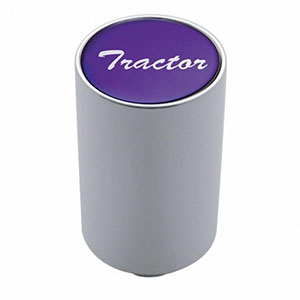 "Tractor" 3" Air Valve Knob - Purple Glossy Sticker, 23727