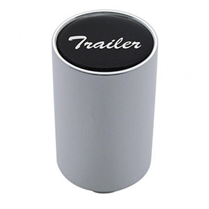 "Trailer" 3" Air Valve Knob - Black Glossy Sticker, 23730