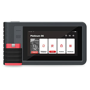Thinkcar Platinum S6 OBD2 Scanner Car Code Reader Full System Auto Diagnostic Equipment with 28 Maintenance Resets, 6 Inch Screen