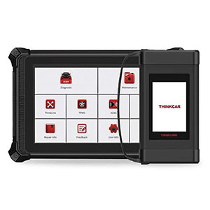 Thinkcar Platinum 393 Full System Professional Car Diagnostic Scanner with 41 Maintenance Reset Functions, 10 Inch Screen