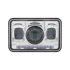 ULTRALIT - 11 High Power LED 4" x 6" Projection Headlight - Low Beam, 31274