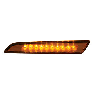 10 LED Hood Fender Side Marker Light For 2018-2024 Volvo VN/VNL - Passenger, 32828