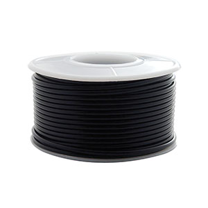 100 Ft. 16 AWG Long Primary Wire Roll - Black, 34119