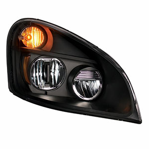 "Blackout" LED Headlight For 2008-2017 Freightliner Cascadia - Passenger, 35799