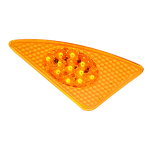 11 Amber LED Fender Signal Light For 2008-2017 Kenworth T660 - Driver, 36626