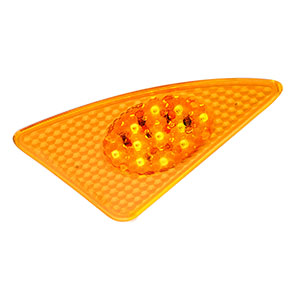 11 Amber LED Fender Signal Light For 2008-2017 Kenworth T660 - Passenger, 36627