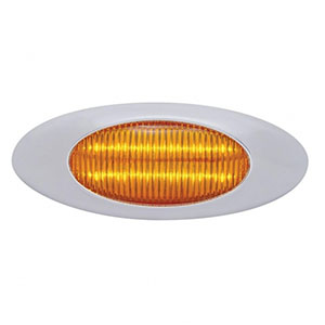 12 LED Phantom I Light (Clearance/Marker) - Amber LED/Amber Lens, 38230