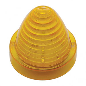 13 LED Beehive Truck-Lite Style Cab Light - Amber LED/Amber Lens, 38278