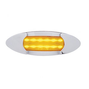 12 LED Maverick Light (Clearance/Marker) - Amber LED/Amber Lens, 38954