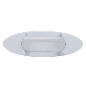 12 LED Maverick Light (Clearance/Marker) - Amber LED/Clear Lens, 38956