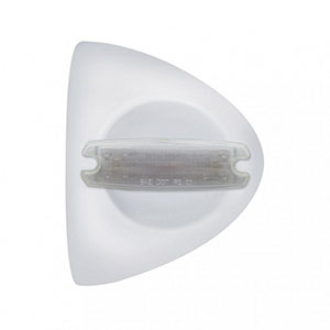 12 LED Headlight Turn Signal Cover - Amber LED/Clear Lens, 39507