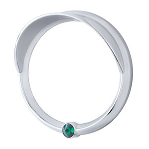 Signature Series Speed/Tachometer Gauge Bezel With Visor For Freightliner -Green Crystal, 40626