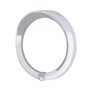 Signature Series Speed/Tachometer Gauge Bezel With Visor For 2006+ Peterbilt -Indented, 40636