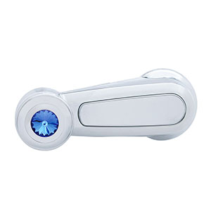 Window Crank With Blue Crystal For Peterbilt (2006+), 41223
