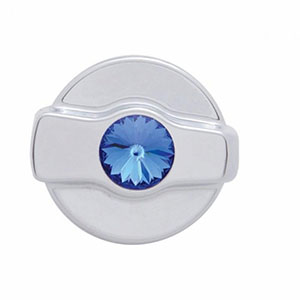 Wiper Dial Knob For Kenworth - Blue Crystal, 41302