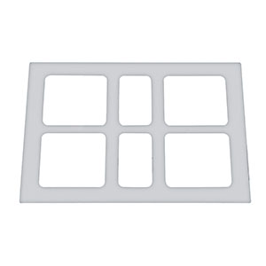 Volvo Stainless Switch Panel Trim, 41623