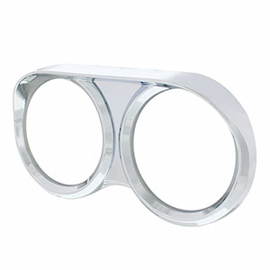 2 Gauge Cluster Bezel With Visor For 2008-2017 Freightliner Cascadia, 42330