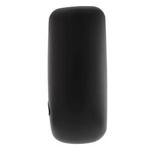 Matte Black Mirror Cover For 1990+ Kenworth T170/T270/T370/T440/T470/T600/T660/T800 - Driver (Bulk), 42791B