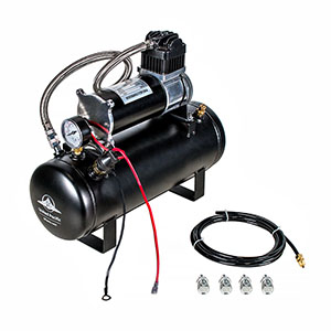Heavy Duty 12V 150 PSI Air Compressor & Tank Kit - Competition Series, 46154