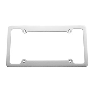 4-Pack Silver Billet Aluminum License Plate Bolts – USMC Marines Logo, Universal Fit 3 thumbnail image