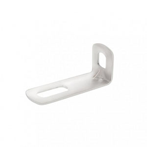 12-Gauge 304 Stainless Steel L-Shape Bracket - 3-5/16