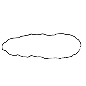 Komatsu Valve Cover Gasket, 6754-11-8181