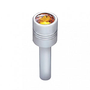 Chrome Door Lock Knob With 9/16