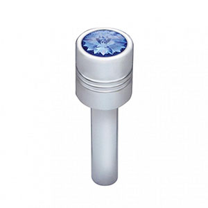 Chrome Door Lock Knob With 9/16
