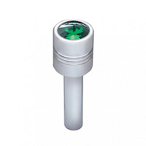 Chrome Door Lock Knob With 9/16