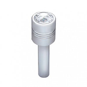 Chrome Door Lock Knob With 9/16