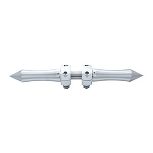 Talladega Hood Ornament - Chrome, 72029