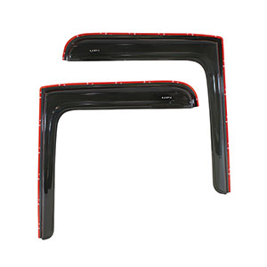 Window Vent Visor For 2008-2017 Freightliner Cascadia - Smoke (Pair), 91501