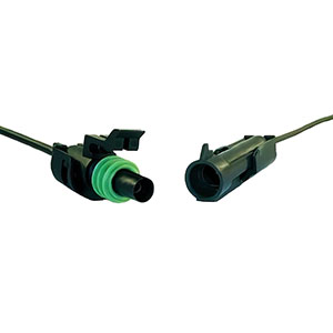 14 AWG Weather Pack Assembly M/FM Single Cavity, 1 Set., 98390