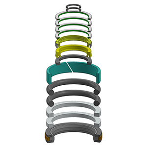 Komatsu Hydraulic Seal Kit, 707-98-37600
