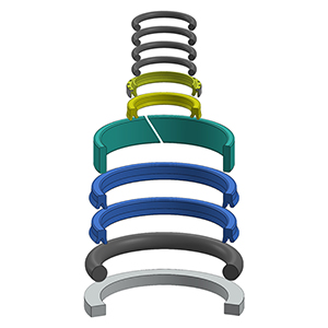 Komatsu Hydraulic Seal Kit, 707-99-23010