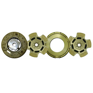 Setco Lipe Clutch Kit, 15.5 inch Twin Disc, 6 Paddle, 1860 Torque, 7 spring, LP108925-20